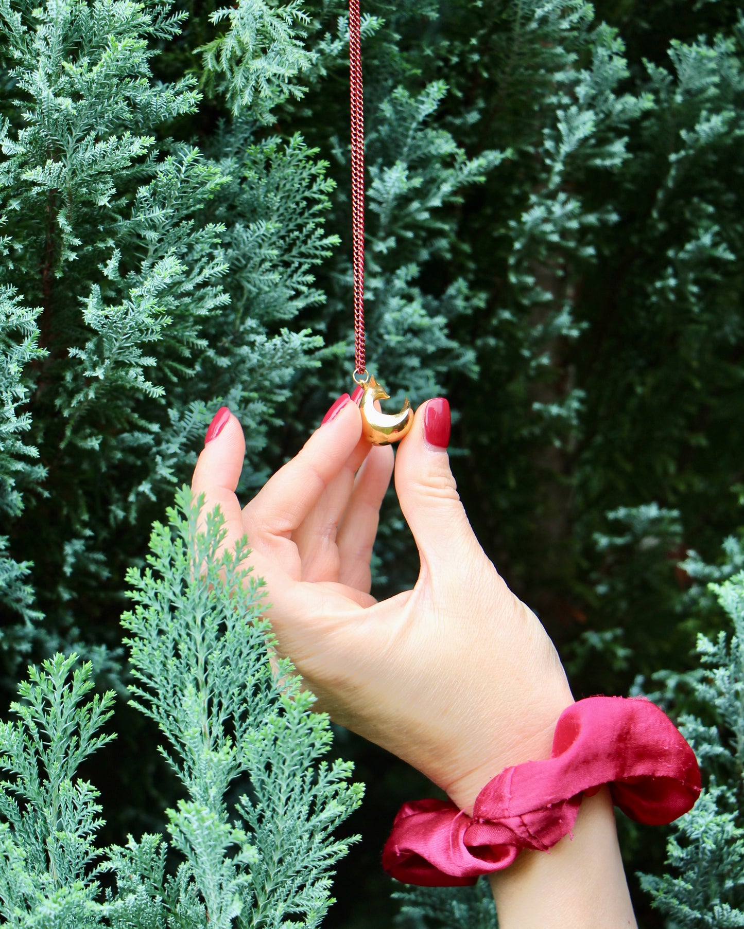 Fox Pendant Guardian Spirit of the Forest ~ Ciondolo Volpe Spirito guardiano del bosco