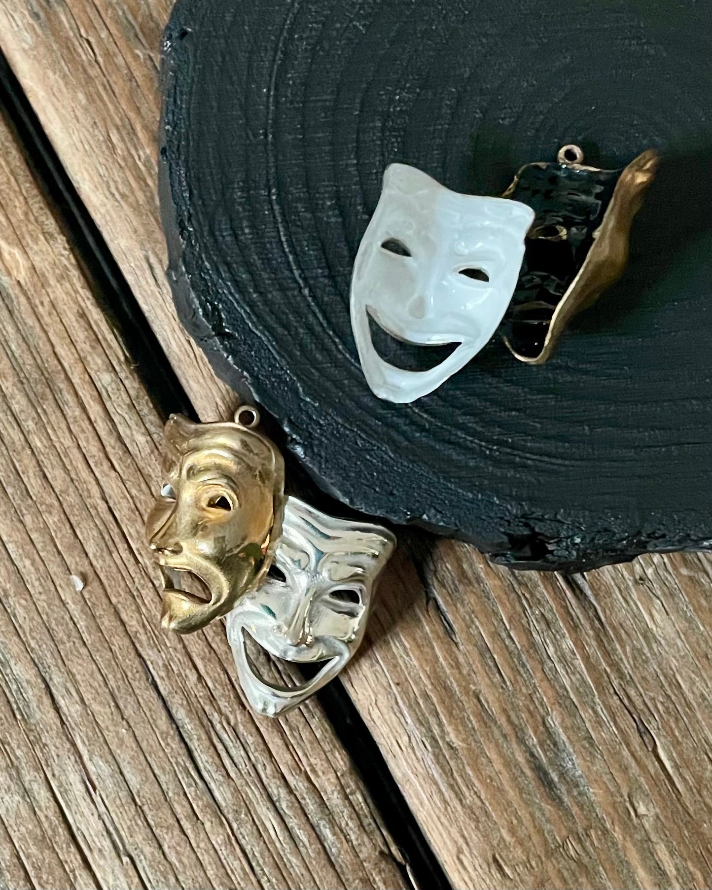 Comedy & Tragedy | The Eternal Dualism ~ Ciondolo Maschere | L'eterno dualismo