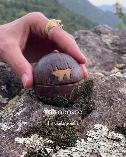 Fox Pendant Guardian Spirit of the Forest ~ Ciondolo Volpe Spirito guardiano del bosco